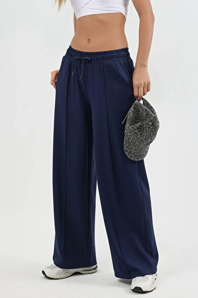 Hiccup Busem Lastik Bell Straight Leg Trousers