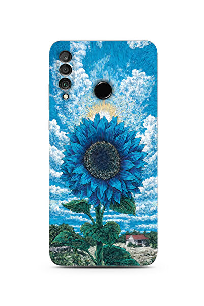 Manitoba Huawei P30 Lite Uyumlu Baskılı Yumuşak Silikon Şeffaf Telefon Kılıfı