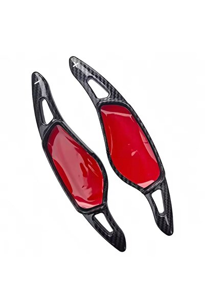 YıldızTuning Bmw G20 G22 G30 F40 G01 G02 G05 F1 Direksiyon Kulakçık Siyah Kar...