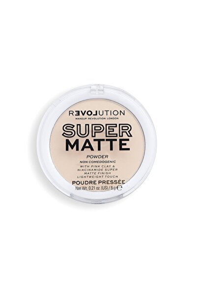 Revolution & Revolt Revolution Super Matte Pressed Powder - 6g