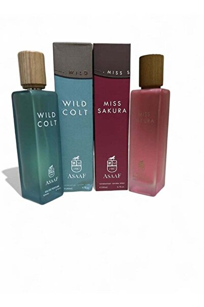 ASSAF Miss Sakura 200ml and Wild Colt Eau de Parfum 200ml