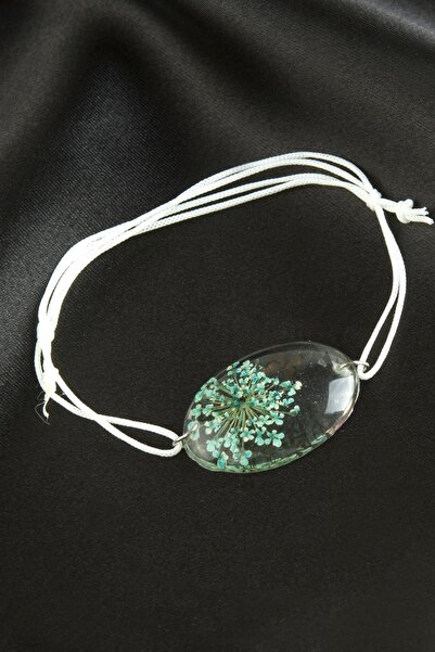 ZERO LAND Mtxdpn Sultan Grass Tree of Life (164622) Epoxy Bracelet-Green