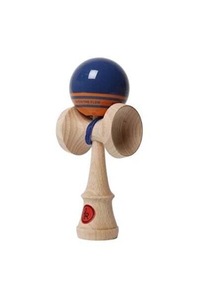 Kendama Europe Kendama Record Albastru, Base cup, cupe mari 18, 5 cm + set at...