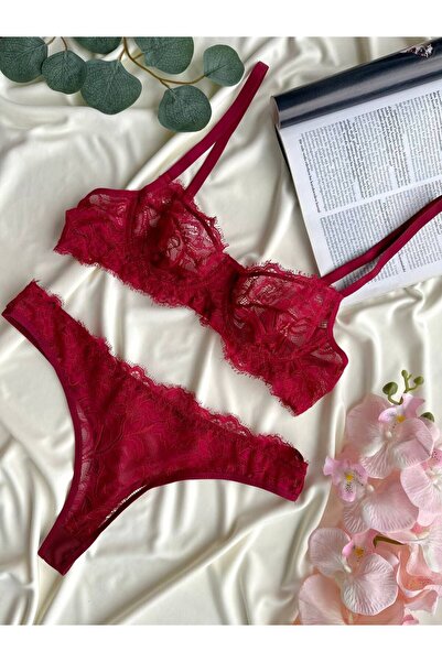 ale lingerie Sera Dantel Bralet Takım