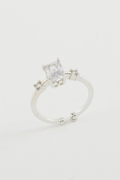 ZERO LAND 1611706749 خاتم باجيت (210617) مرصع بالأحجار - أصفر