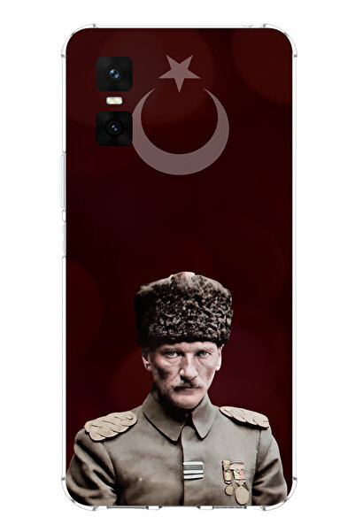 TechTree حافظة سيليكون متوافقة مع هاتف Infinix GT 30 PRO من Ay Yıldız ورئيس ا...