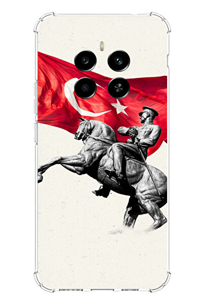 TechTree حافظة سيليكون متوافقة مع هاتف Realme 12 4G-12 Plus مزودة بتفاصيل أتا...