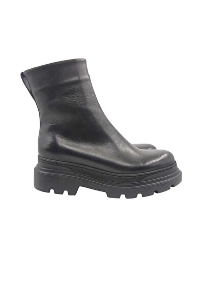 Oneka Shoes Women's Casual Boots Blacknapa 422225Uç2226