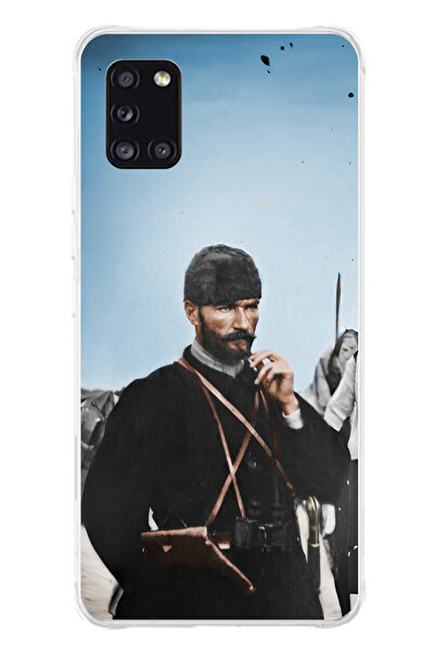 TechTree حافظة سيليكون متوافقة مع هاتف سامسونج جالاكسي A31 من أتاتورك سيهيفيد...