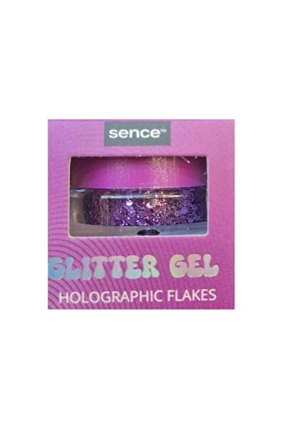 SENCE Fard de pleoape gel cu sclipici violet 2 g