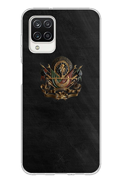 TechTree جراب سيليكون مطبوع متوافق مع هاتف سامسونج جالاكسي A12-M12 مع تفاصيل ...