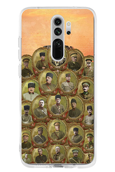 TechTree حافظة سيليكون متوافقة مع هاتف Redmi Note 8 من نوع Atatürk and the Wa...