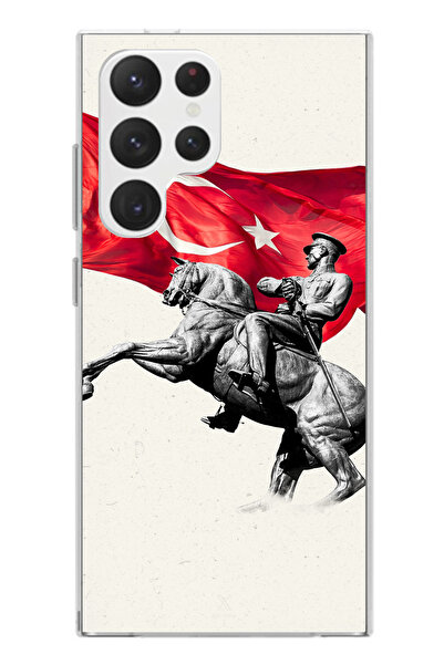 TechTree حافظة سيليكون متوافقة مع هاتف سامسونج جالاكسي S22 ألترا تفصيلية من أ...