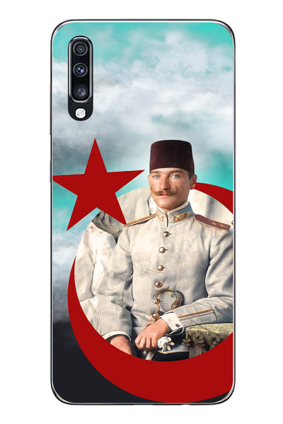 TechTree حافظة سيليكون متوافقة مع هاتف سامسونج جالاكسي A70 من سلسلة الشباب أت...