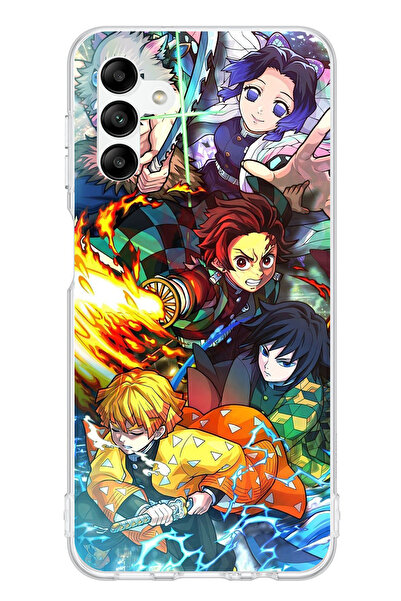 TechTree Samsung Galaxy A04S Compatible Demon Slayer: Demon Slayers B Printed Silicone Case