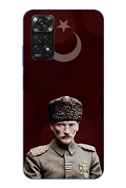 TechTree حافظة سيليكون متوافقة مع هاتف Redmi Note 11-11S Moon Star ورئيس القا...