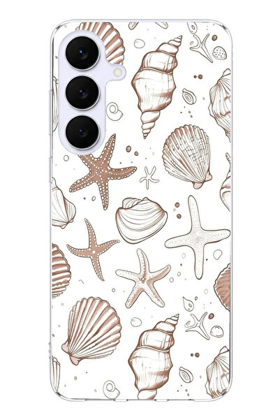 TechTree حافظة سيليكون مطبوع متوافقة مع هاتف سامسونج جالاكسي S25 FE باللون ال...