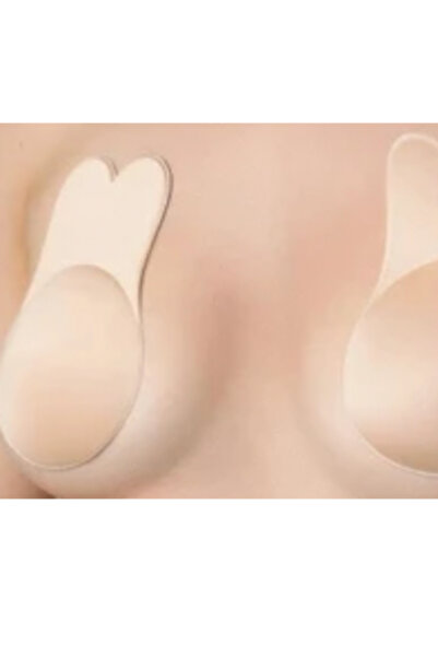 entropiy Askısız Yapışkan Silikon Sütyen – Yapıştırıcı, Göğüs Ucu Kapatıcı, 2 Çift