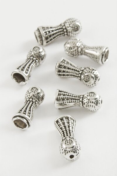 ZERO LAND Techmrt Moon and Star Rosary Apparatus 50 (232122) Gram-Silver Color