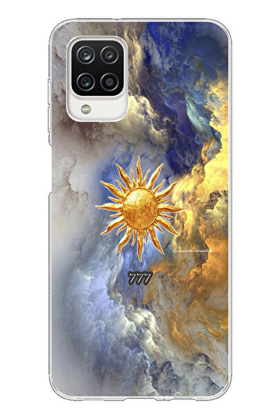 TechTree حافظة سيليكون متوافقة مع هاتف سامسونج جالاكسي A12-M12 777 بتصميم الش...