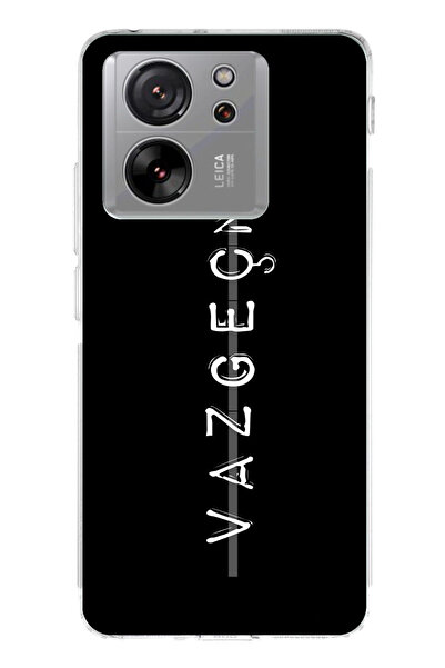 TechTree حافظة سيليكون متوافقة مع هاتف Xiaomi Mi 13T-13T PRO مكتوب عليها مطبوع