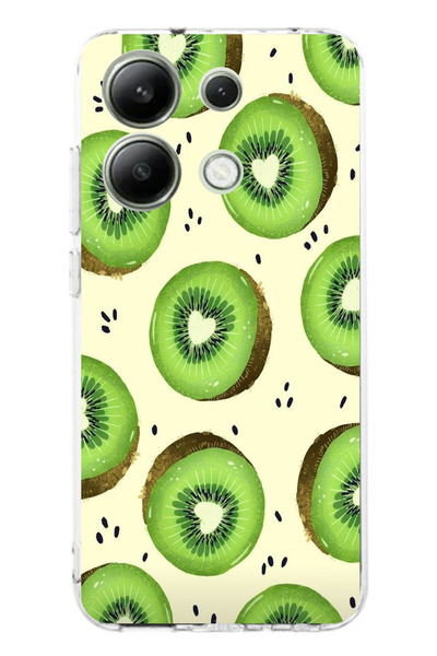 TechTree حافظة سيليكون متوافقة مع هاتف Redmi Note 13 4G على شكل شرائح الأفوكا...