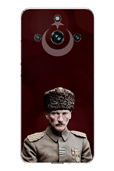 TechTree حافظة سيليكون متوافقة مع هاتف Realme 11 PRO-11 PRO PLUS Moon Star ور...