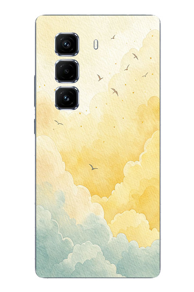 TechTree حافظة سيليكون متوافقة مع هاتف Infinix Hot 50 PRO PLUS+ باللونين الأص...