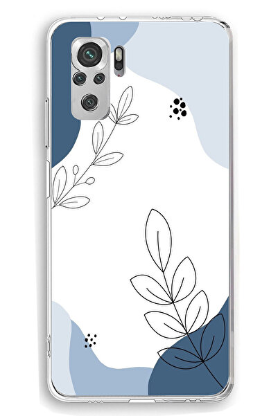 TechTree حافظة سيليكون متوافقة مع هاتف Redmi Note 10 / 10S ذات أشكال هادئة زر...