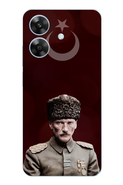TechTree حافظة سيليكون متوافقة مع هاتف Realme Note 60 Moon Star and Commander...