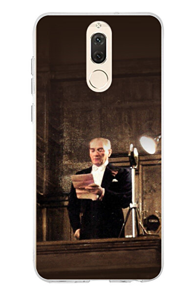 TechTree حافظة سيليكون متوافقة مع هاتف Huawei Mate 10 Lite من أتاتورك First S...