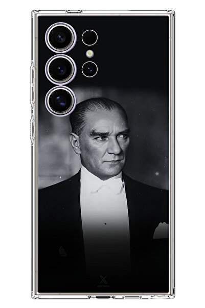 TechTree سامسونج جالاكسي S24 الترا متوافق مع الأناقة والنبل: حافظة سيليكون مط...