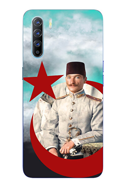 TechTree حافظة سيليكون متوافقة مع هاتف اوبو رينو 3-A91، سنوات الشباب أتاتورك ...