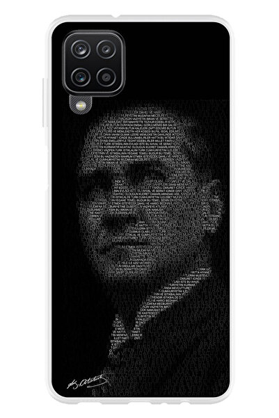 TechTree حافظة سيليكون متوافقة مع هاتف سامسونج جالاكسي A22-M22-M32 مكتوب عليه...