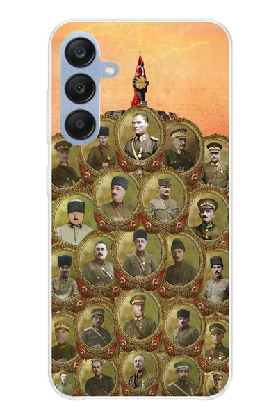 TechTree حافظة سيليكون متوافقة مع هاتف سامسونج جالاكسي A25 من أتاتورك وقادة ا...