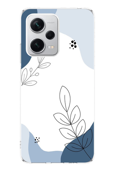 TechTree حافظة سيليكون متوافقة مع هاتف Redmi Note 12 PRO PLUS ذات أشكال هادئة...