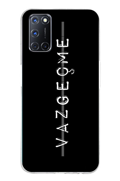 TechTree حافظة سيليكون متوافقة مع هاتف OPPO A52-A72-92 مكتوب عليها مطبوع