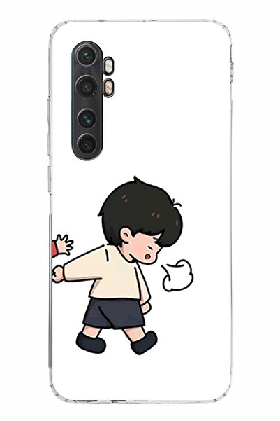 TechTree حافظة سيليكون متوافقة مع هاتف Mi Note 10 Lite - حافظة سيليكون موديل ...