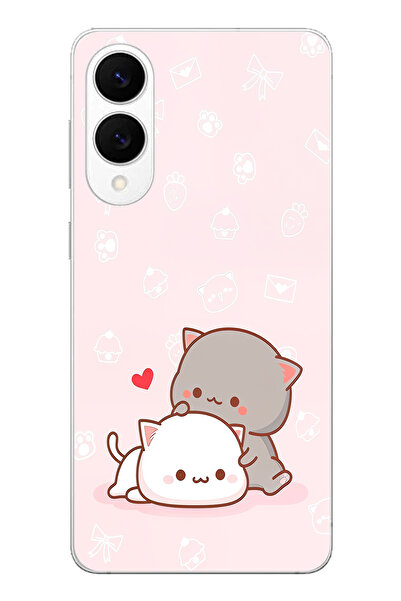 TechTree حافظة سيليكون متوافقة مع هاتف Samsung Galaxy S25 Edge لطيفة وريموتيك...