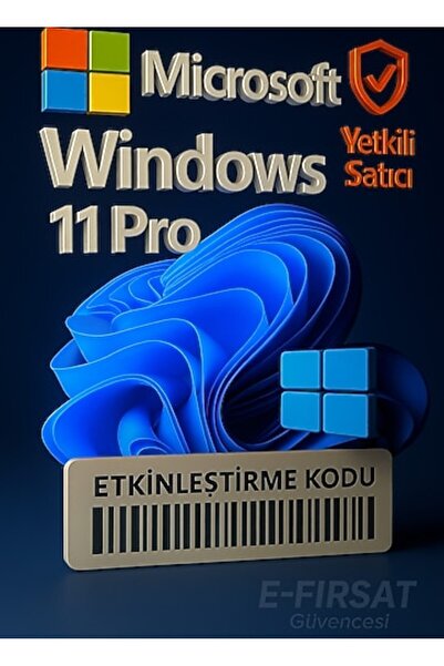 MICROSOFT Windows 11 Pro 32&64 Bit Dijital Ürün Anahtarı Lisans Key