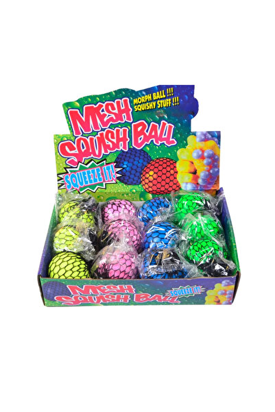 labubu sepeti Beyin Sukuşi Squishy Ball Beyincik Stres Topu Sukuşi Fileli Baloncuklu Stres Topu