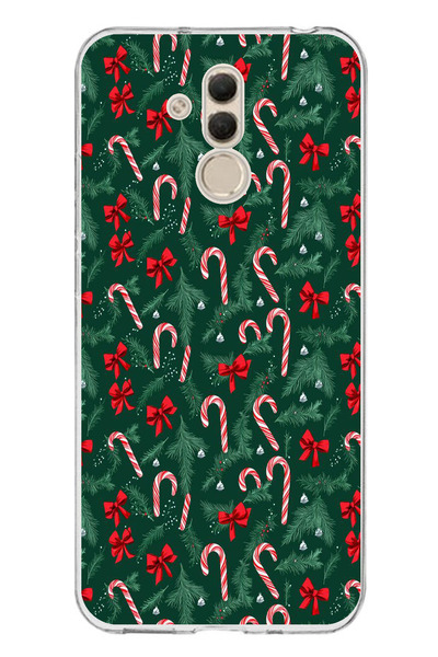 TechTree حافظة سيليكون متوافقة مع هاتف Huawei Mate 20 Lite لعيد الميلاد وشجرة...