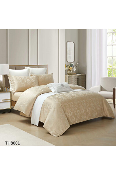 lumixauto Double bed linen, satin with elastic, 4 pieces, TH8001