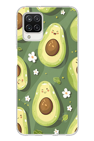 TechTree حافظة سيليكون متوافقة مع هاتف سامسونج جالاكسي A12-M12 باللون الأخضر ...