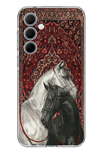 TechTree حافظة سيليكون متوافقة مع هاتف سامسونج جالاكسي A35 ذات تصميم تقليدي ب...