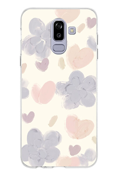 TechTree حافظة سيليكون متوافقة مع هاتف سامسونج جالاكسي J8-A6 بلس، حافظة من ال...