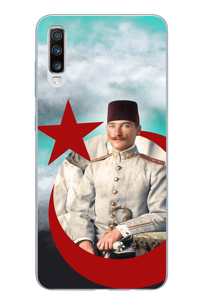 TechTree حافظة سيليكون متوافقة مع هاتف سامسونج جالاكسي A50-A30S، سنوات الشباب...