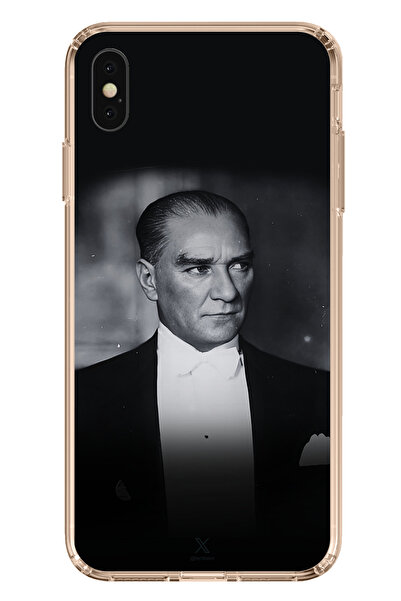 TechTree الرقي والأناقة المتوافقة مع هاتف iPhone XS MAX: حافظة سيليكون مطبوع ...