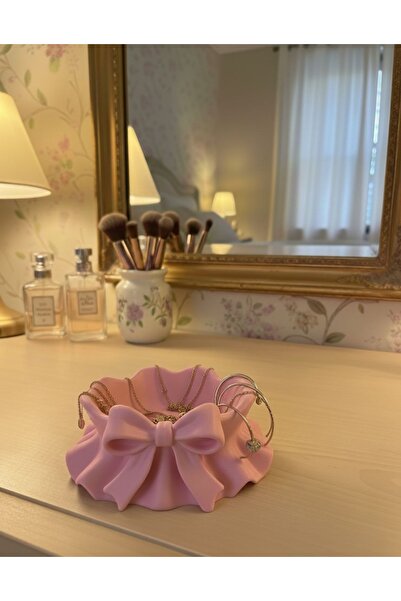 hediyesepetinde Ribbon Detailed Jewelry and Accessory Stand 🎀 |   Elegant De...