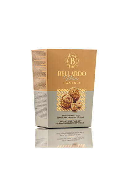 BELLARDO Mini Fındıklı Krema Dolgulu Fındık Kaplamalı Toplar 86 Gr